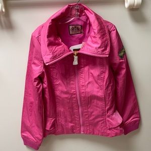 Juicy Nylon Zip Jacket - Girls Size 7- Brand new with tags